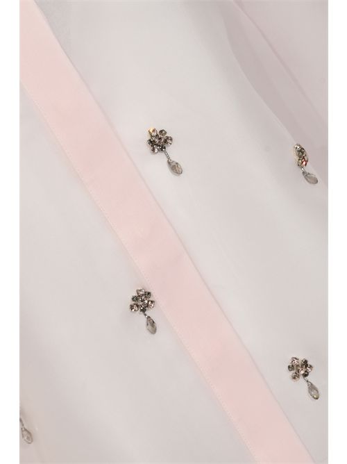 Camicia MSEAGI in organza di seta Rosa MAX MARA STUDIO | 2616261013600009